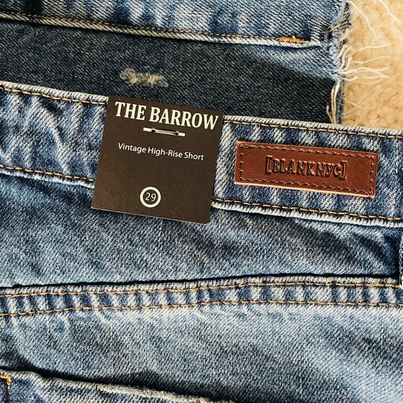 NWT BLANK NYC The Barrow Denim Shorts - Picture 5 of 5